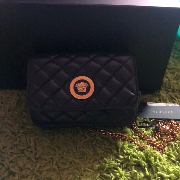 Versace quilt handbag - Picture 7 of 12